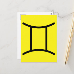 Gemini Postcard