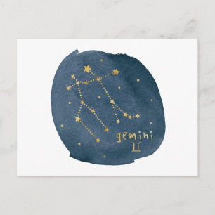Gemini Postcard