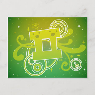 Gemini Postcard