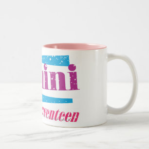 Gemini Purple Two-Tone Coffee Mug