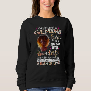 Gemini Queens Are Born In May 21 June 21 Birthday Sweatshirt