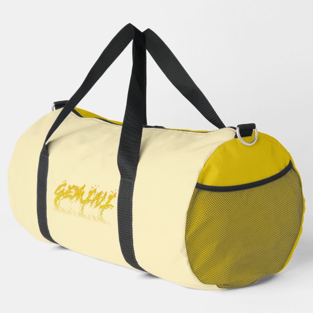 Gemini Reflection Duffle Bag (Right Corner)