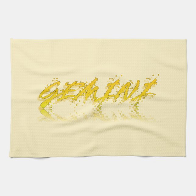 Gemini Reflection Kitchen Towel (Horizontal)