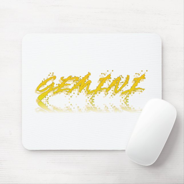 Gemini Reflection Mouse Pad (With Mouse)