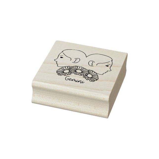 Gemini Rubber Stamp (Stamp)