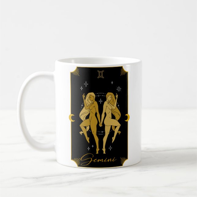 Gemini Saucy Signs Astrological Mug (Left)