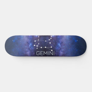 Gemini Star Sign Skateboard