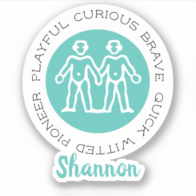 Gemini Sticker (Front)