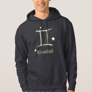 Gemini symbol hoodie