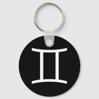 Gemini Symbol Keychain