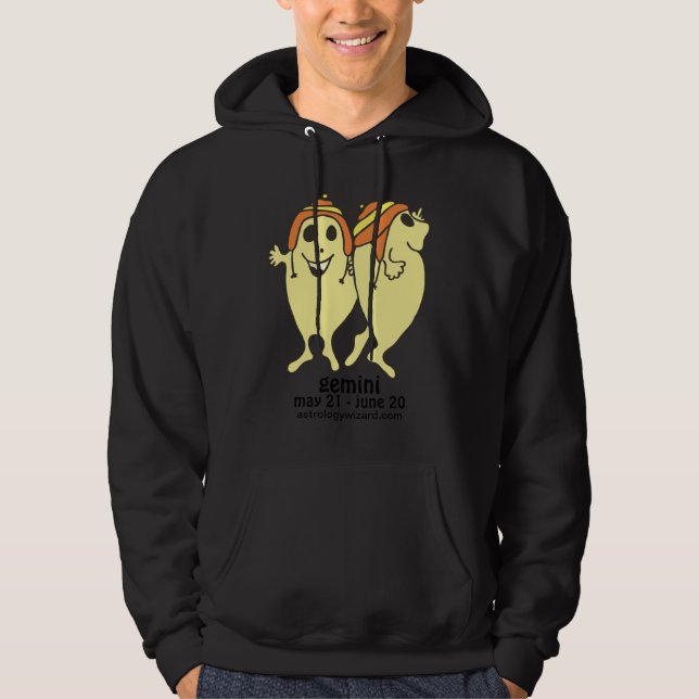 Gemini T-shirt Hoodie (Front)