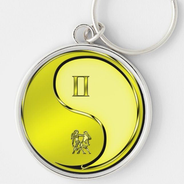 Gemini the Twins Keychain (Front)