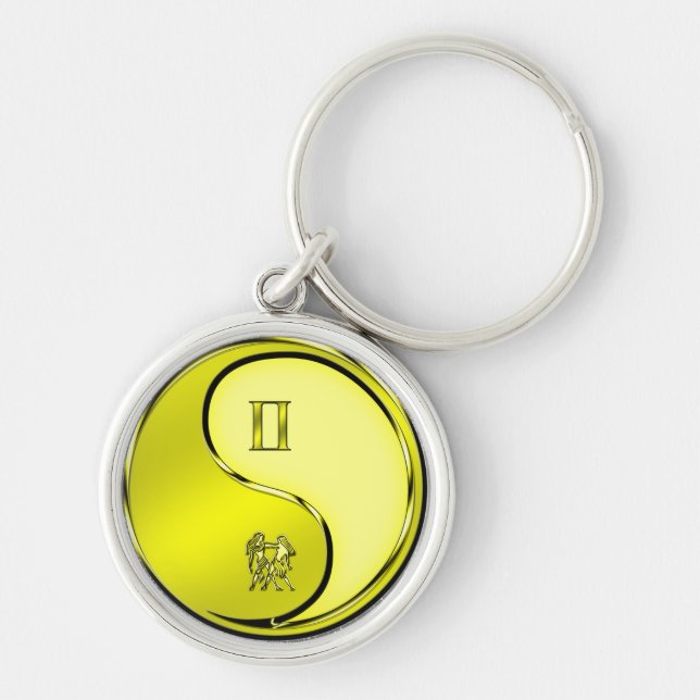 Gemini the Twins Keychain (Front)