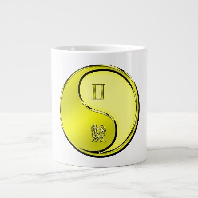 Gemini the Twins Large Coffee Mug (Front)