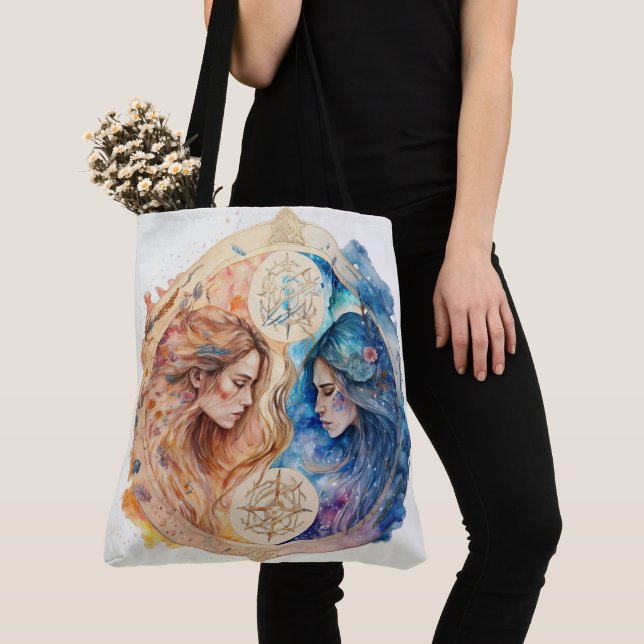 Gemini Tote Bag (Close Up)