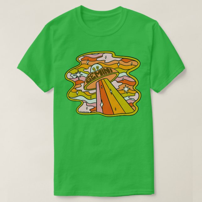 Gemini UFO T-Shirt (Design Front)