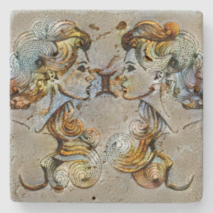 Gemini Venice Stone Coaster