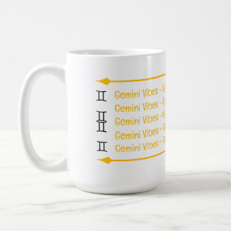 Gemini Vibes Café Mug