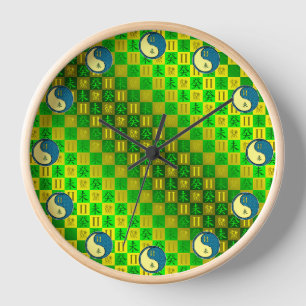 Gemini & Water Goat Clock