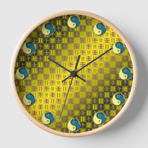 Gemini & Water Horse Clock
