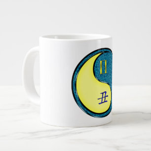 Gemini & Water Ox Large Coffee Mug