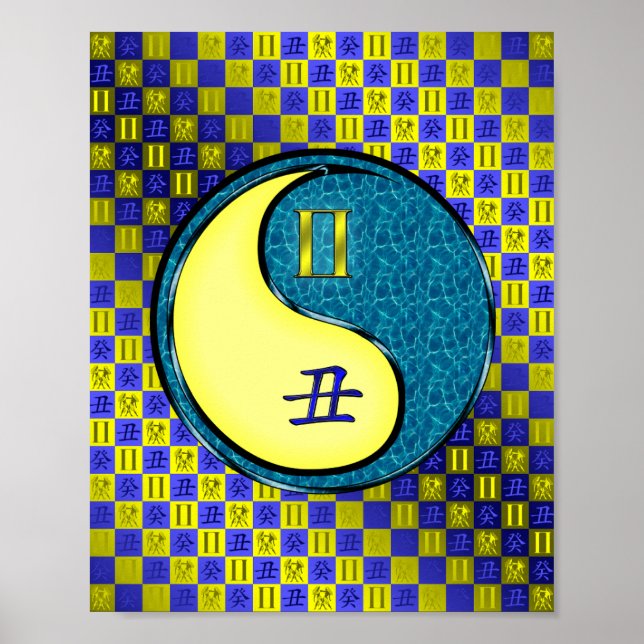 Gemini & Water Ox Poster (Front)