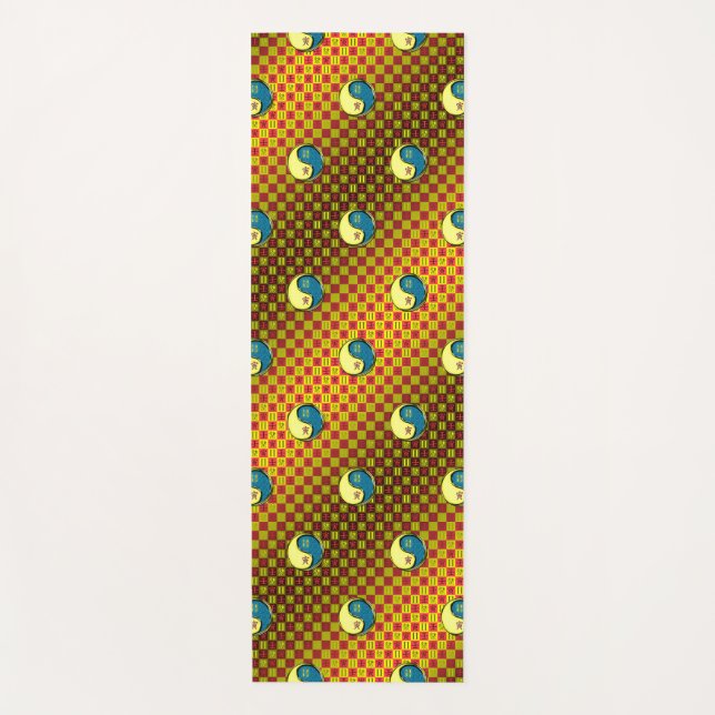 Gemini & Water Tiger Yoga Mat (Front)