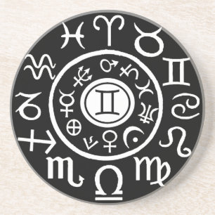 Gemini Zodiac Coaster