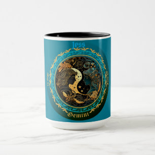 Gemini Zodiac Customizable Mug