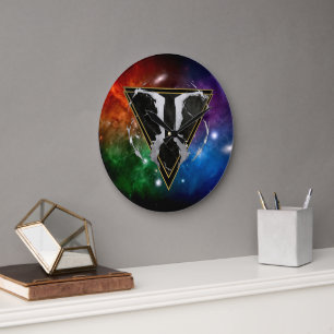 Gemini Zodiac Gift Astrology Large Clock