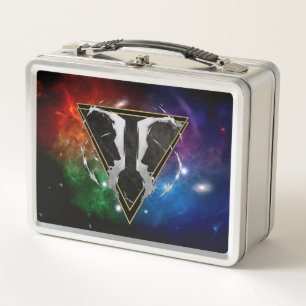 Gemini Zodiac Gift Astrology Metal Lunch Box