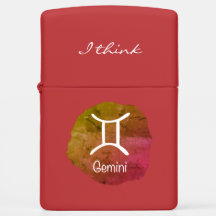 Gemini Zodiac I Think