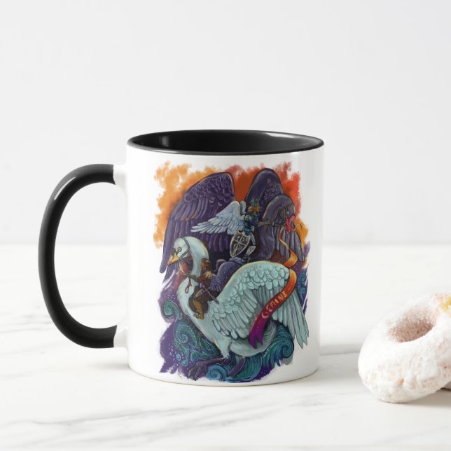 Gemini Zodiac Mug (With Donut)