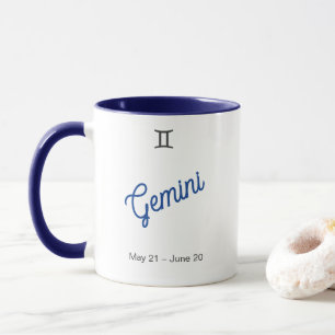 Gemini Zodiac Mug – Astrology Coffee Cup