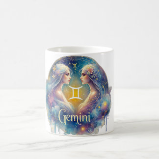 Gemini Zodiac Mug - Enchanter & Design Céleste