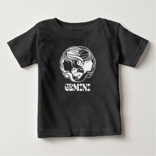 Gemini Zodiac Sign Astrology Baby T-Shirt