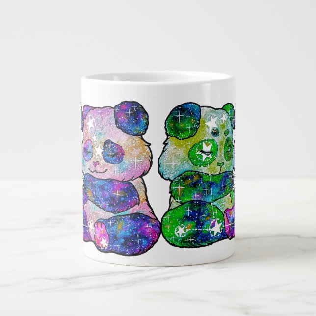 Gemini Zodiac Sign Large Coffee Mug (Front)