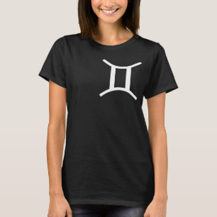 Gemini Zodiac Sign T-Shirt - Astrological Design