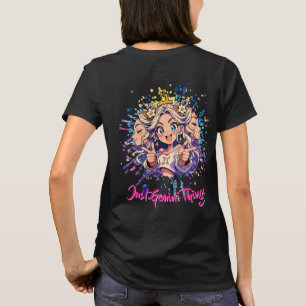 Gemini Zodiac Streetwear Anime Girl Tee