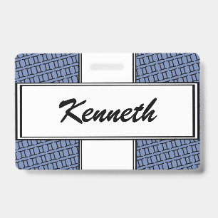Gemini Zodiac Symbol Standard by Kenneth Yoncich Badge
