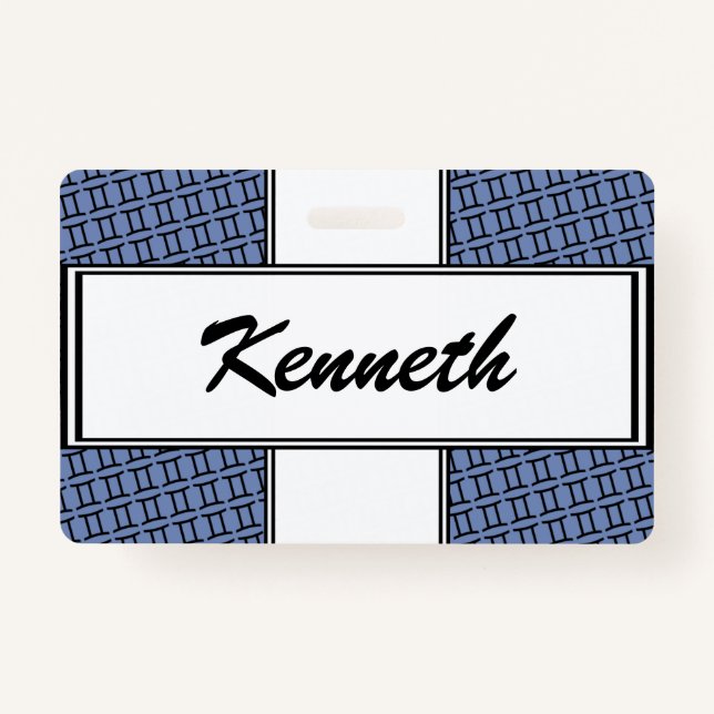 Gemini Zodiac Symbol Standard by Kenneth Yoncich Badge (Front)