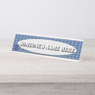 Gemini Zodiac Symbol Standard by Kenneth Yoncich Desk Name Plate