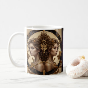 Geminis Mug de café astrologique féminine