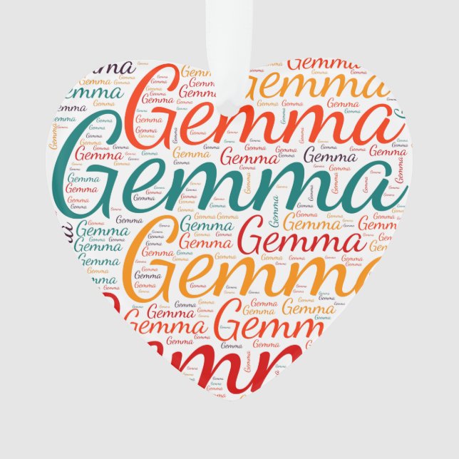 Gemma Ornament (Front)