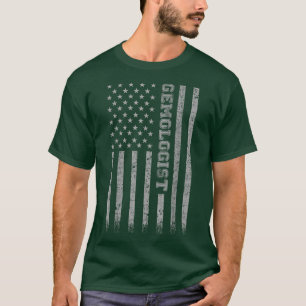 Gemmologist American Flag T-Shirt