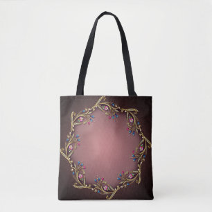 Gems All-Over-Print Tote Bag, Medium Bag