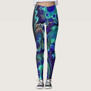 gems and feathers2 leggings