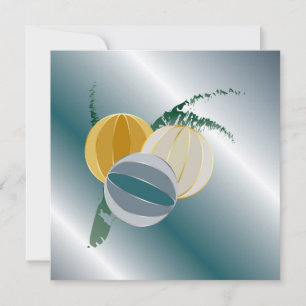 gems and jewels for Christmas Holiday Card