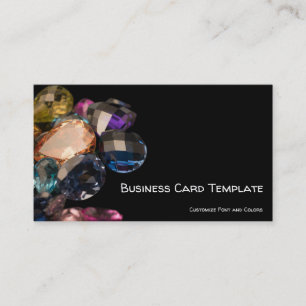 Gems - Gemstones Jewellery Business Card