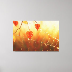 Gems of an Autumn Morning Canvas Print